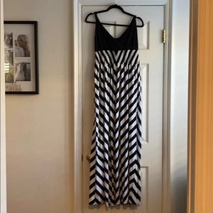 Black & White Maxi Dress from Torrid